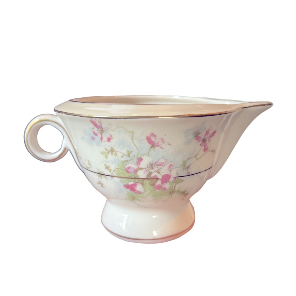 Vintage Apple Blossom - Creamer by Haviland (New York)